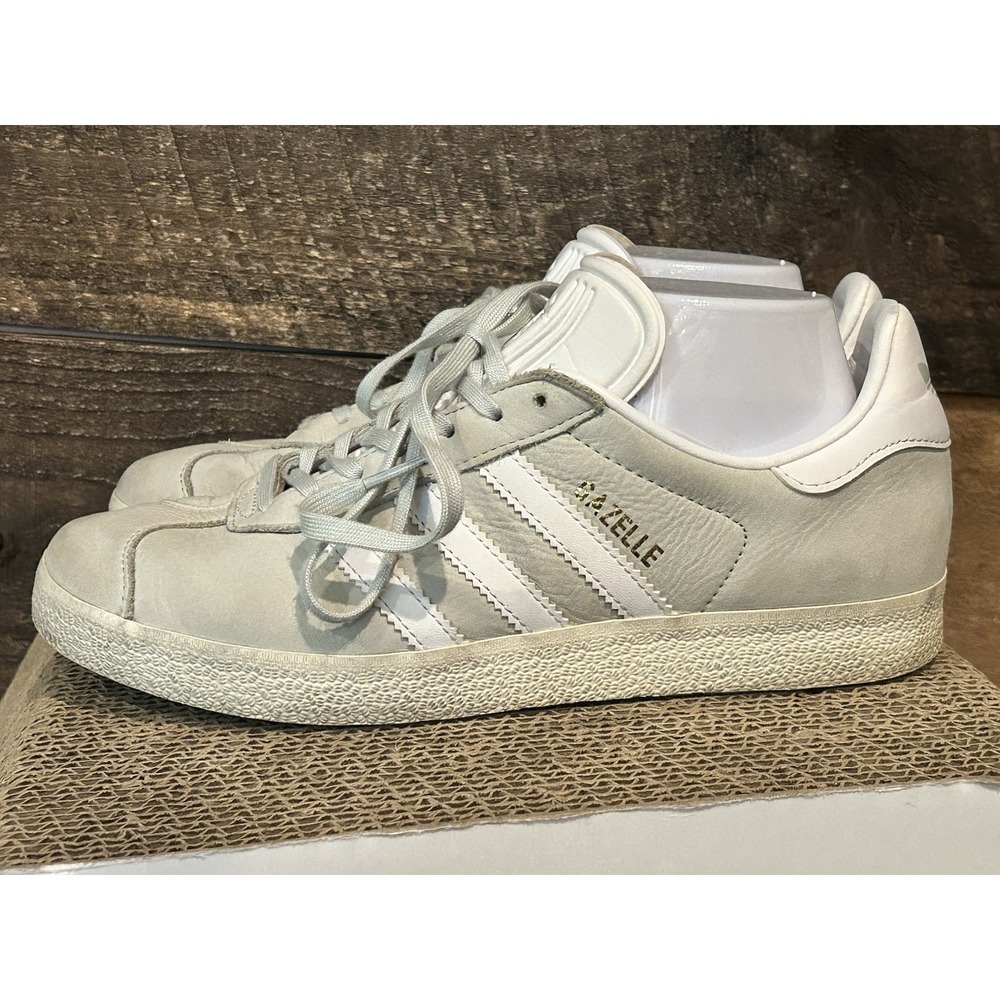 Adidas Gazelle Shoes Mint Green Low Top Athletic Sneakers BY9034 Womens 7.5
